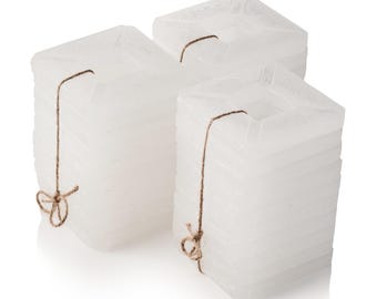 Nachfüllwachs 7x7cm (für Betonfeuer Kea) 30-Wachsplatten zum Nachfüllen