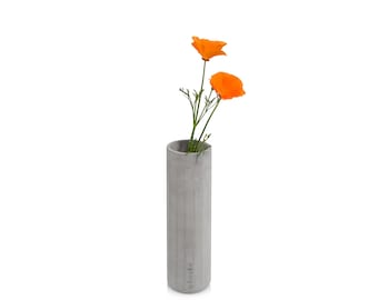 Blumenvase Itasy (Ø6cm, h20cm, eckig)