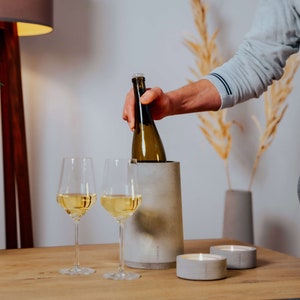 Wine cooler ‘Eiskar’ (Ø 14 cm, h21.5 cm)