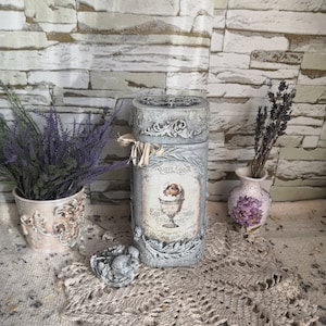 Ostern Deko Glas Vintage Dekoglas Ostergeschenk für Muttertag Geburtstag Geschenk für Sie Home Decor Küche Dekor Gelddose