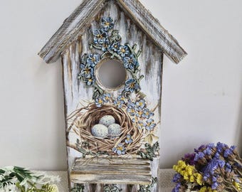 Sleutelhanger voor aan de muur, Moederdag, houten hanger, sleutelhanger voor in huis, rustieke decoratie, wanddecoratie, houten sleutelhanger, nieuw cadeau