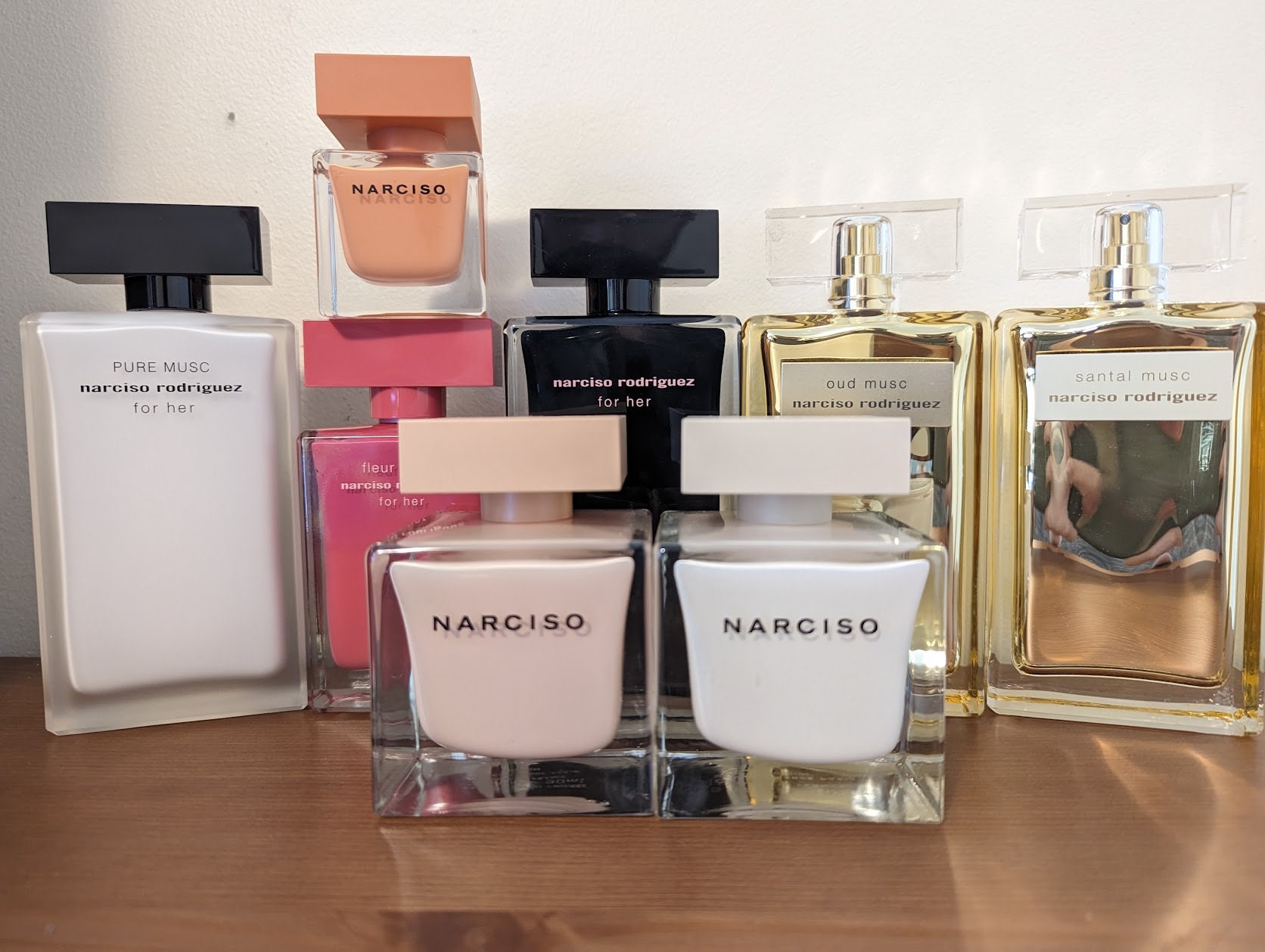 Narciso Rodriguez for Her in Color Santal Musc Oud Musc EDP Intense Fleur  Poudree Pure Musc, Musc Noir, L'absolu Ambree Glass Travel 1-10mi - Etsy