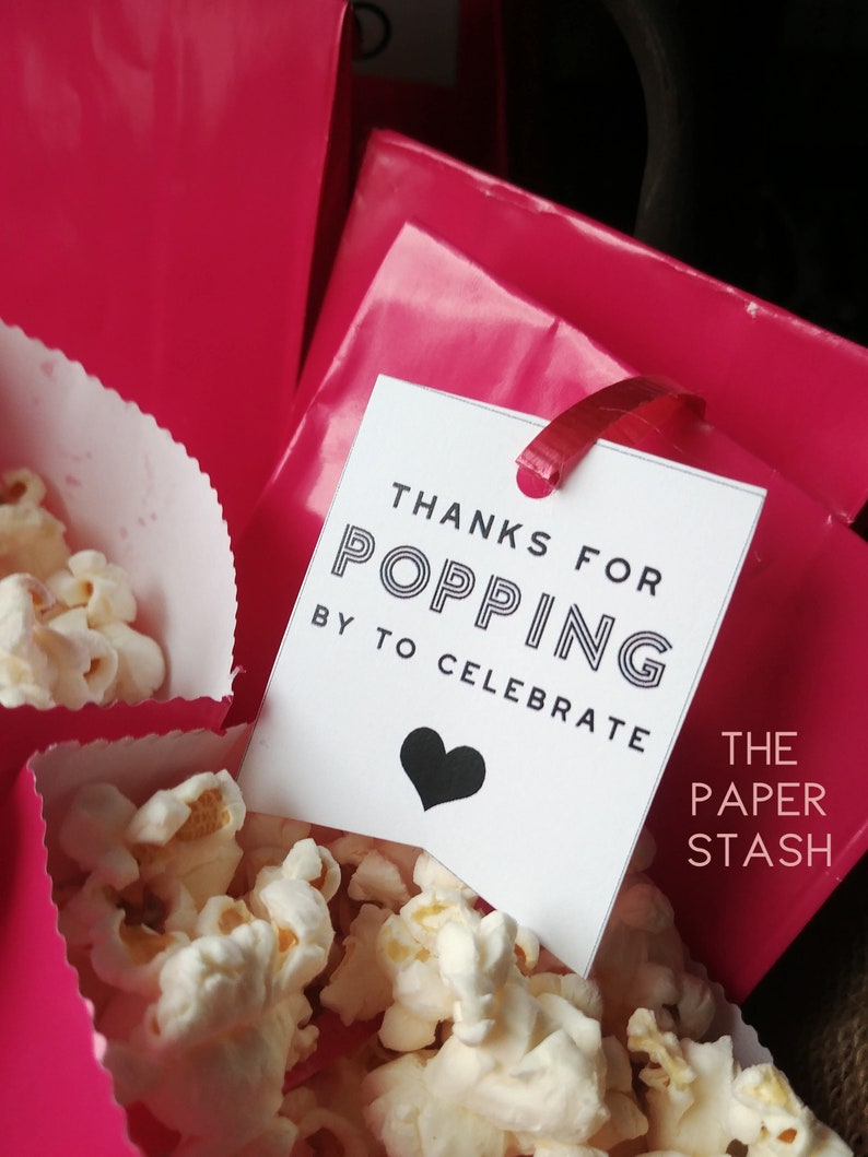 PRINTABLE Thanks for Popping By to Celebrate Popcorn Gift Etsy PRINTABLE Thanks for Popping By to Celebrate Popcorn Gift Etsy