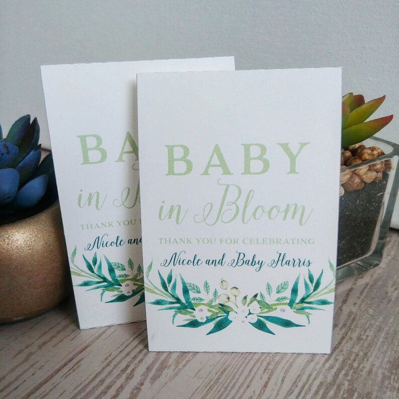 baby in bloom seed packets