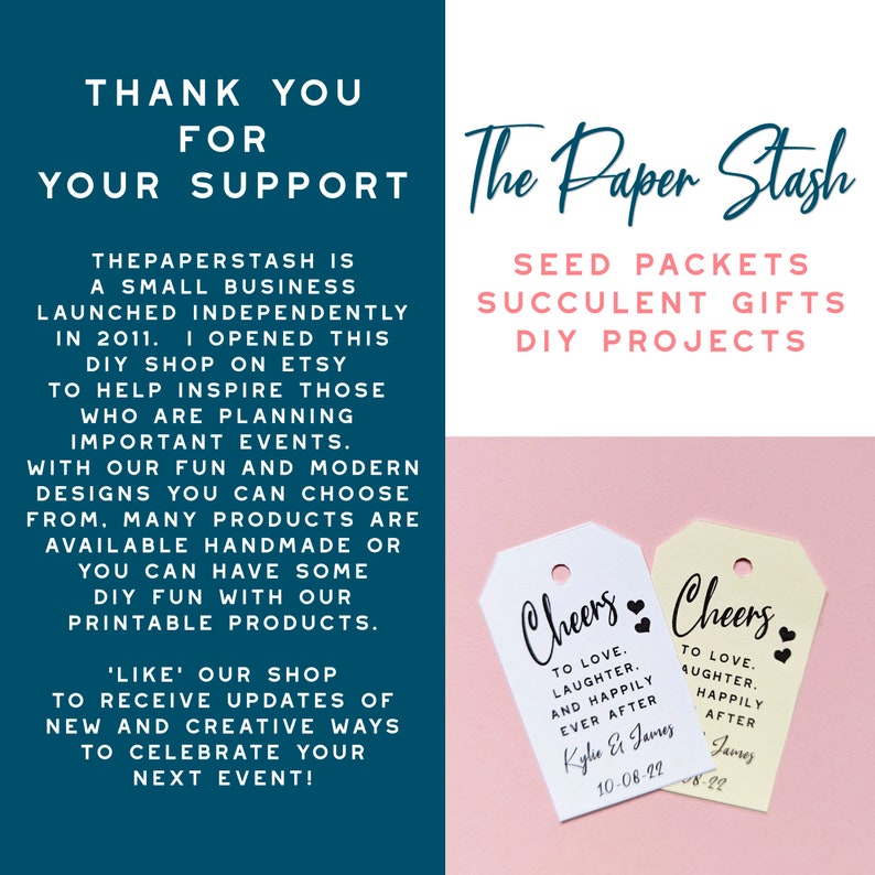 In Loving Memory Seed Packets Sunflower Seeds Plant With Etsy