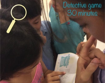 Detective party game 30mn