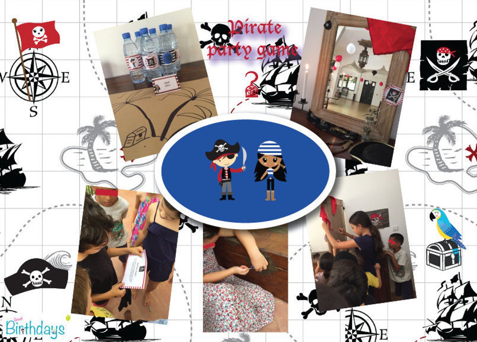 Pirate Party Game - Etsy