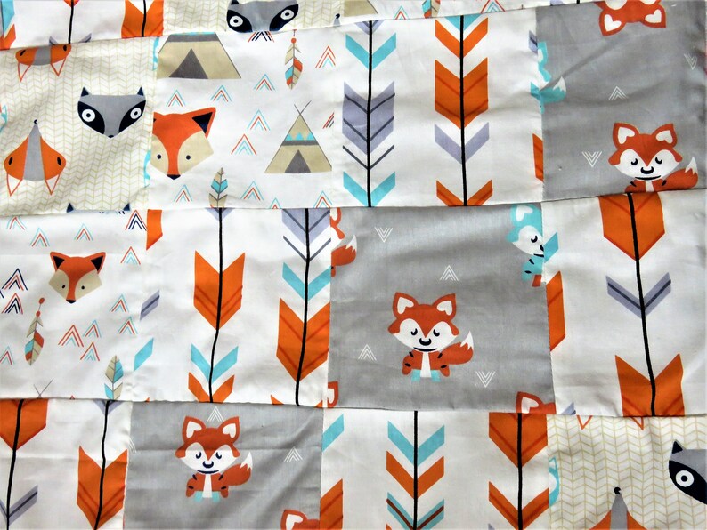 Courtepointe Renards Couverture Plaid Patchwork Pour B U00e9b U00e9 Tipis Quilts Home Living Oleggiosportivaoleggio It