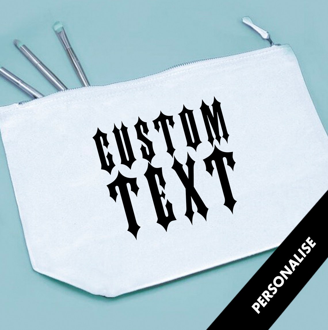 Personalised TRAPSTAR FONT inspired cosmetic Toiletry Wash Etsy