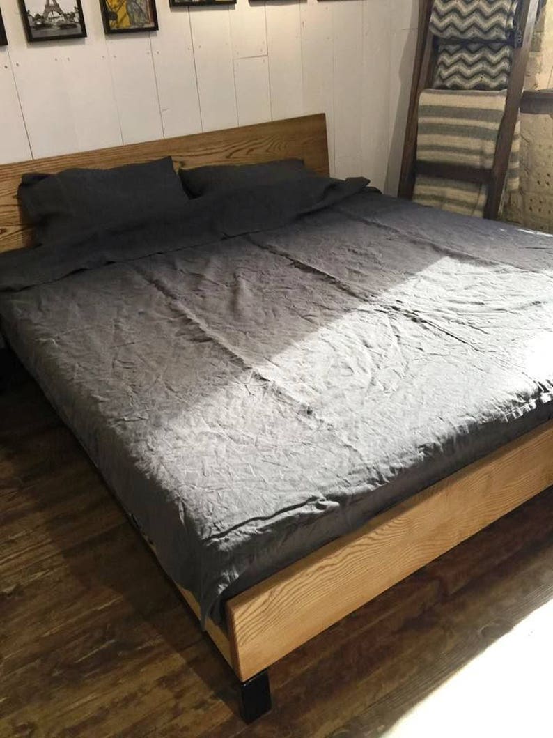 King Size Linen Bedding Set Organic Flax Linen Set Pure Etsy