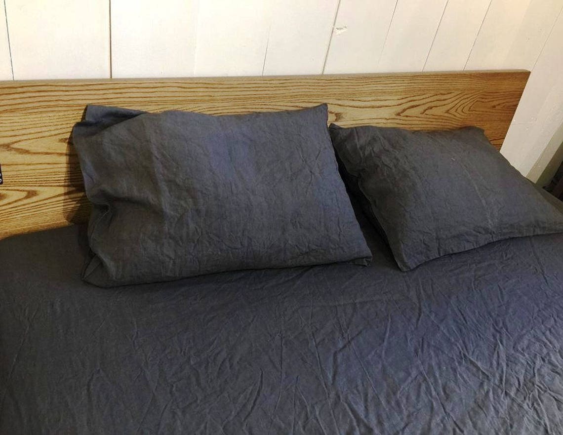 King Size Linen Bedding Set Organic Flax Linen Set Pure Etsy