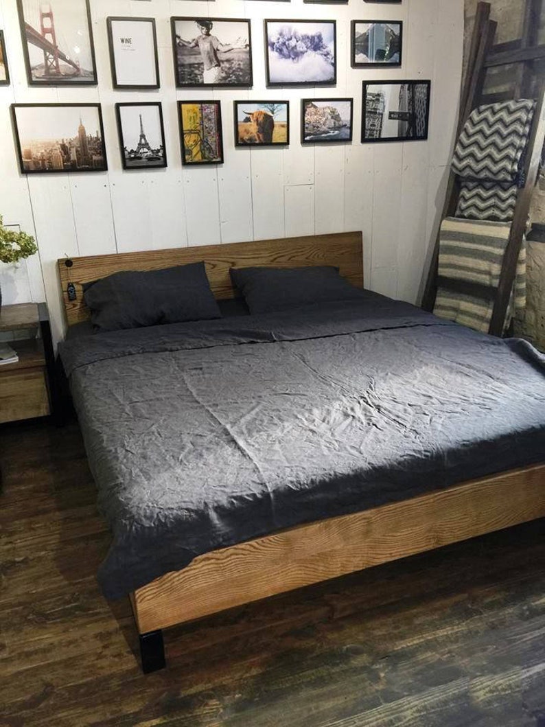 King Size Linen Bedding Set Organic Flax Linen Set Pure Etsy