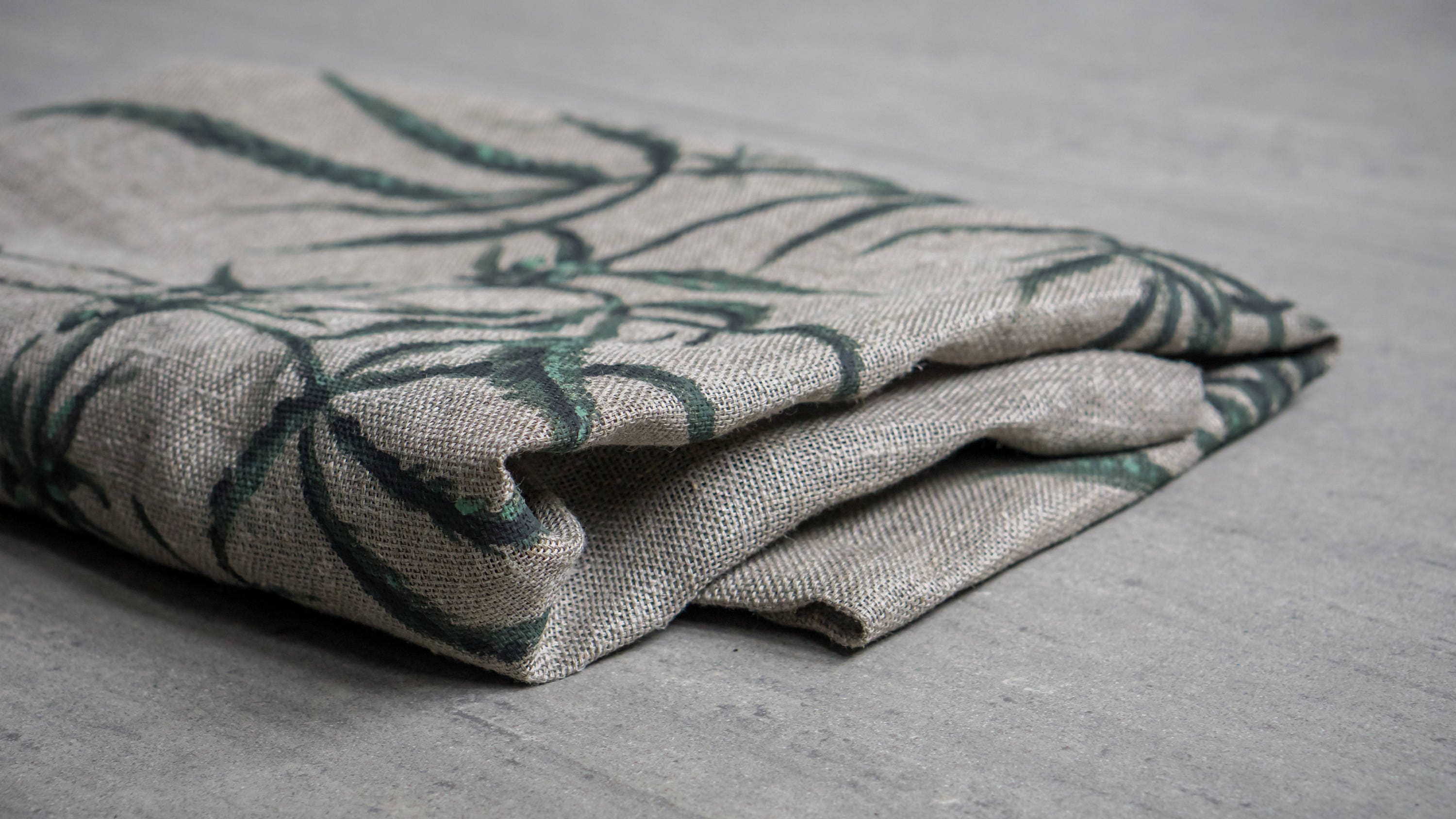 Hemp Art Wall Hanging Textile Fabric Wall Painting Etsy UK