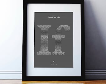 If by Rudyard Kipling -  Personalised Word Art DIGITAL FILE/PRINTABLE