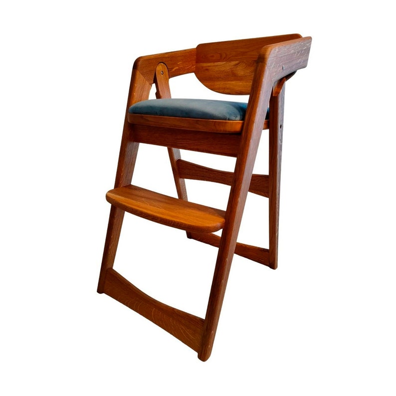 Wooden Baby Highchair Feed Kids High Chair Feeding Chair for Toddler