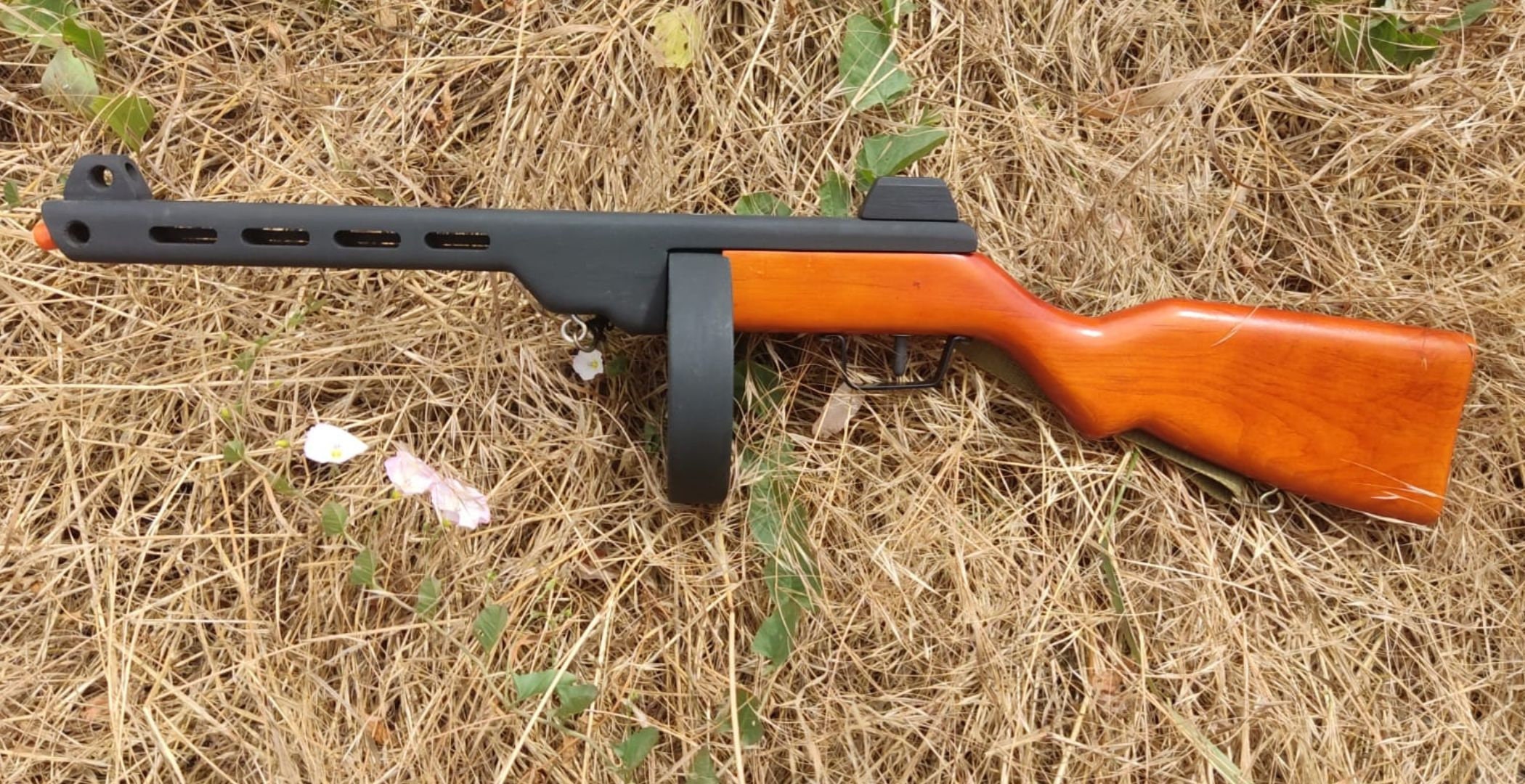 Fantasy Cosplay Weapons Shpagin Ppsh41 Military WW2 Wooden Toy