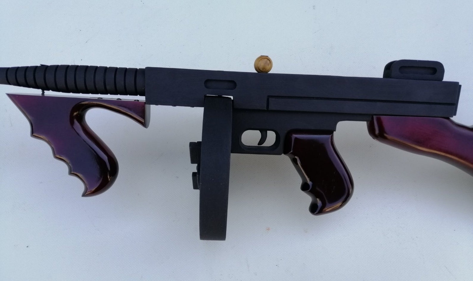 11 Thompsonm1 Wooden Toy Model Tommy Submachinegun Party Etsy