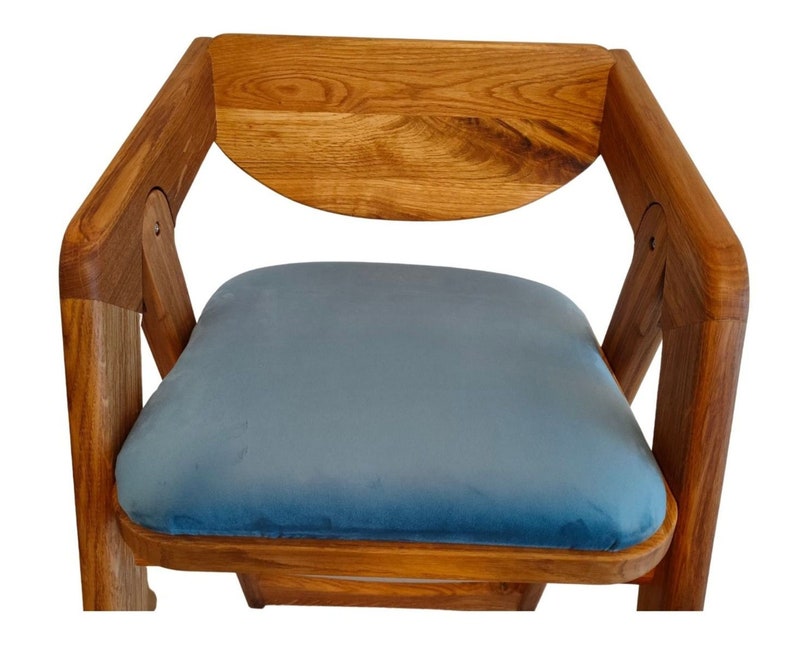 Wooden Baby Highchair Feed Kids High Chair Feeding Chair for Toddler