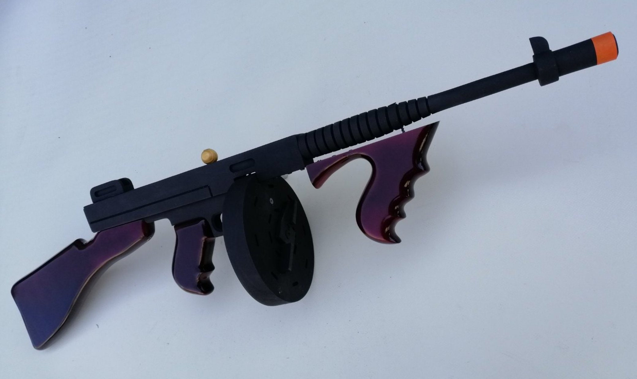11 ThompsonM1 Wooden toy model Tommy SubmachineGun Party Etsy