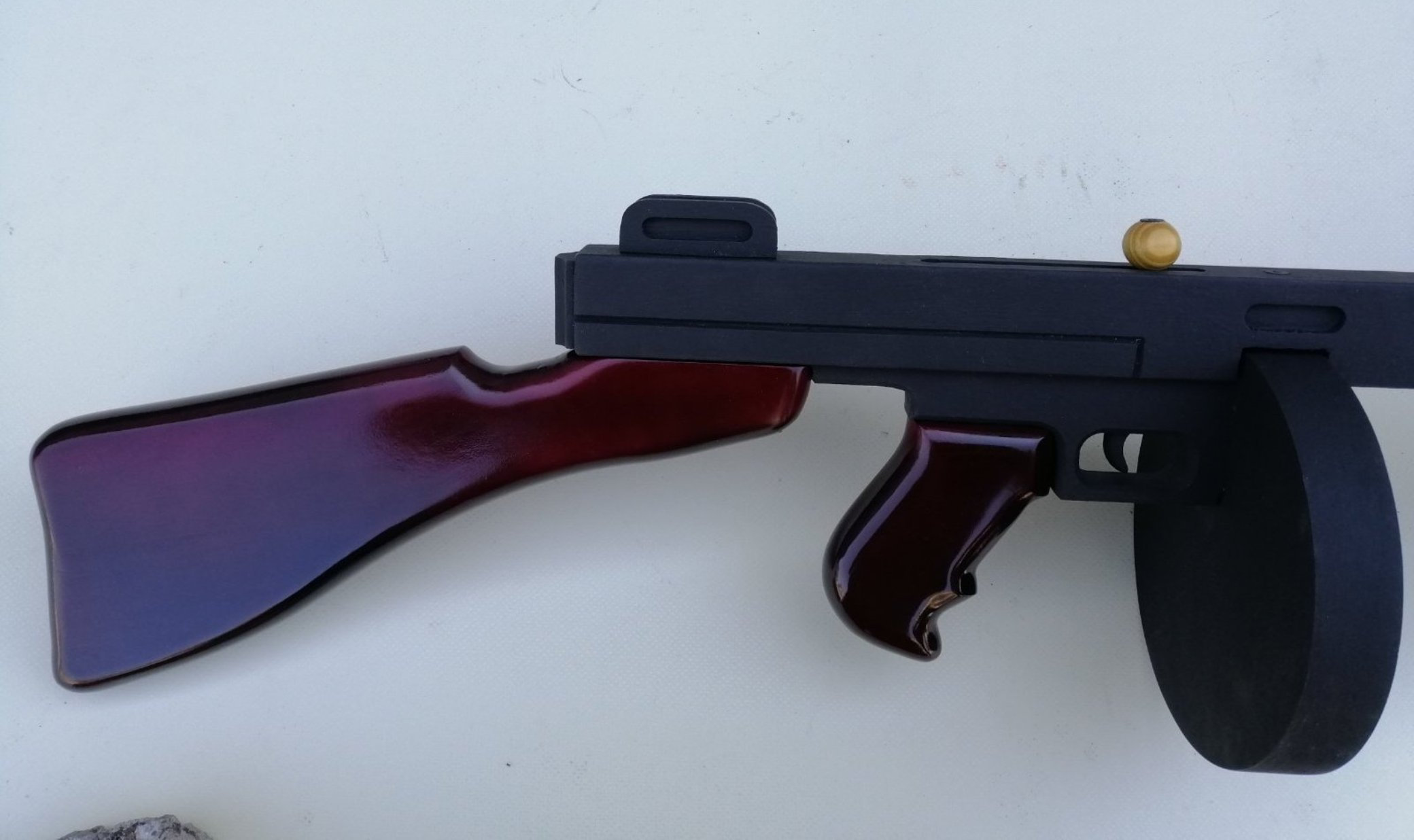 11 ThompsonM1 Wooden toy model Tommy SubmachineGun Party Etsy