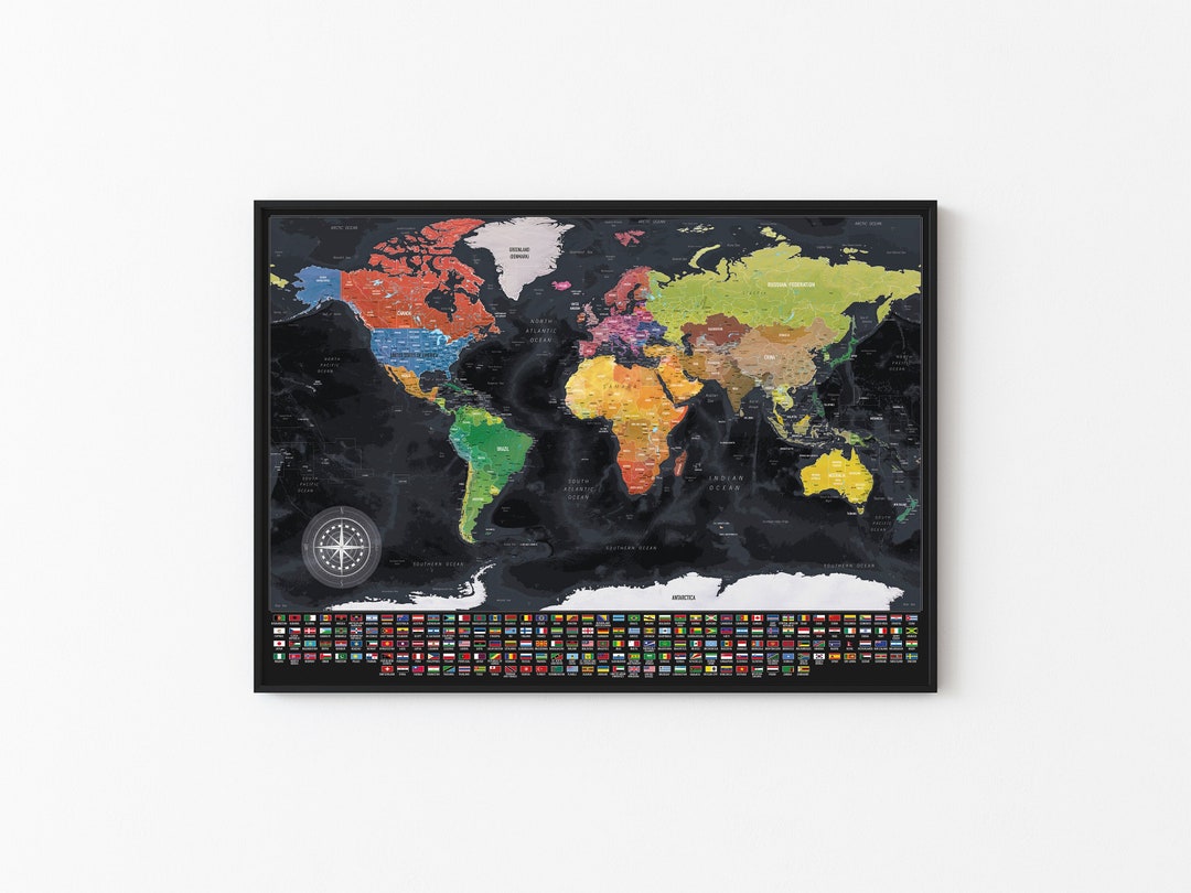 World Map Digital File Personalized - Il 1080xN.5937495066 H0m0