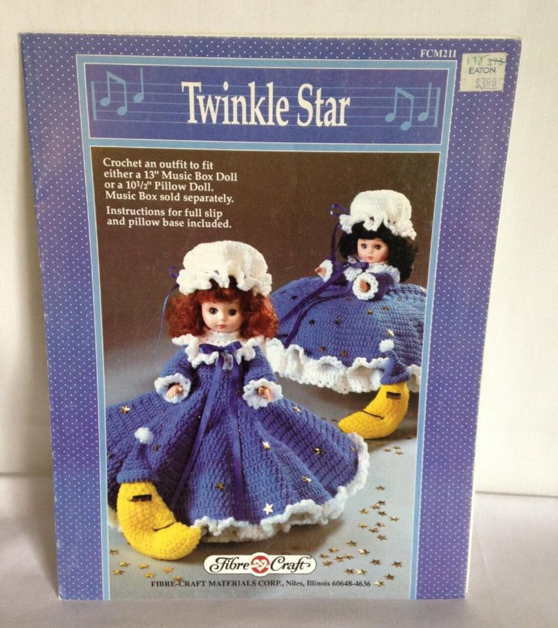13 Music Box Doll/instant DOWNLOAD Pdf/ Bed Etsy