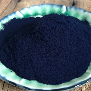Indigo - Indigofera Tinctoria - Natural Indigo Powder from Living Blue - sold by the ounce
