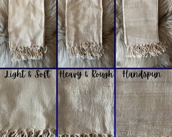 Handwoven Eri Silk Scarves