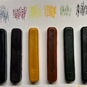 vintage Crayola Crayons Screamin’ Green & Black Binney Smith