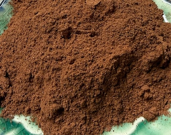Raíz de rubia (seca) molida - Tintes naturales - Rubia tinctorum - Paquete de 8 onzas