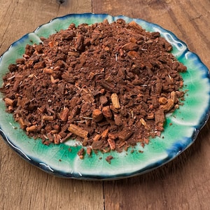 Madder Root (Dried) Ground - Natural Dyes - Rubia Tinctorum - 2-ounce package