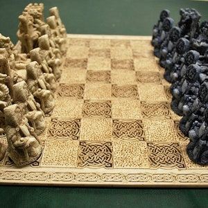 King Arthur Realm of Logres Chess Set