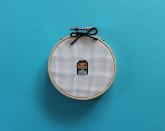 Tiny AOC | A cross stitch pattern PDF (instant download)