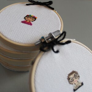Tiny Michelle Obama A cross stitch pattern PDF instant download image 4