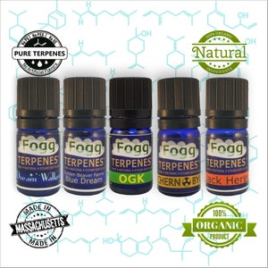 FOGG TERPENES - Couchlock-collectie - collectie terpeensmaakprofiel