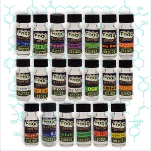 FOGG TERPENES™ 20 Pack Terpene Flavor Profile Collection image 1