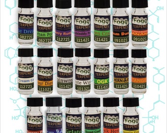 FOGG TERPENES™ - Paquete de 20 - Colección de perfiles de sabor de terpenos