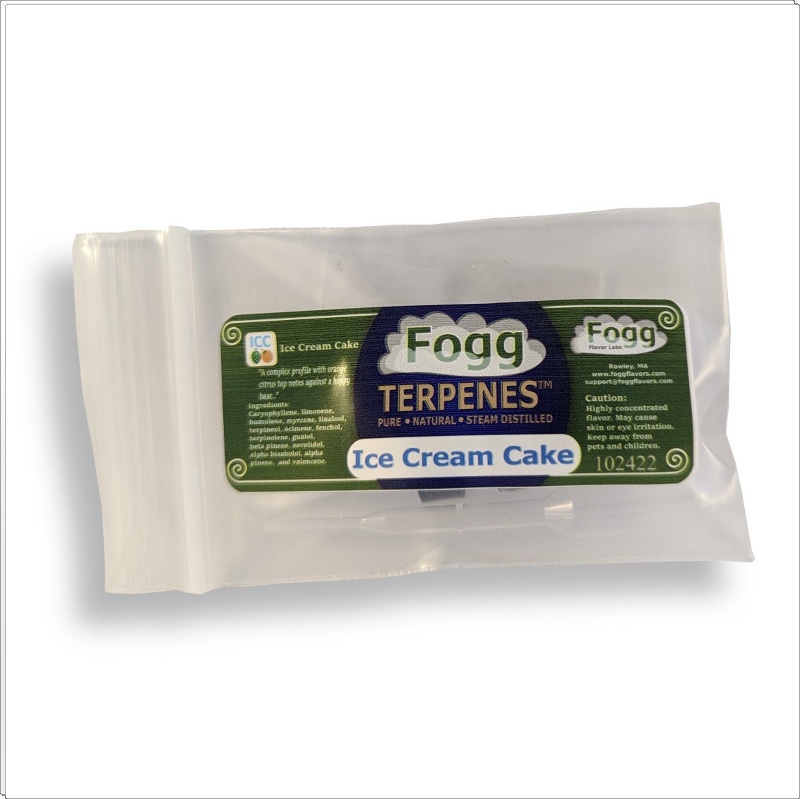FOGG TERPENES Ice Cream Cake Terpene Flavor Profile Etsy