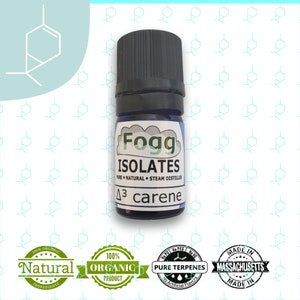 FOGG ISOLATES - Delta-3-Carene - Terpene Isolate