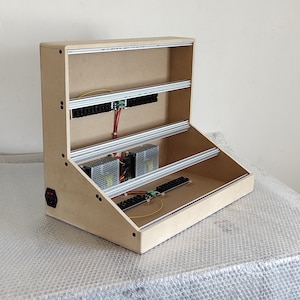 Eurorack behuizing 12 u 104 pk (ongeverfd)