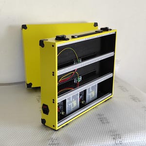 Eurorack case 9u 104 hp portable powered chosable color
