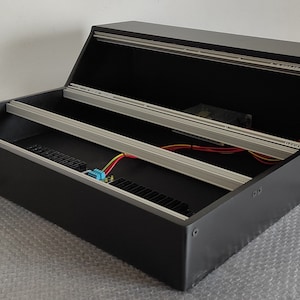 EURORACK case powered 9U inclined