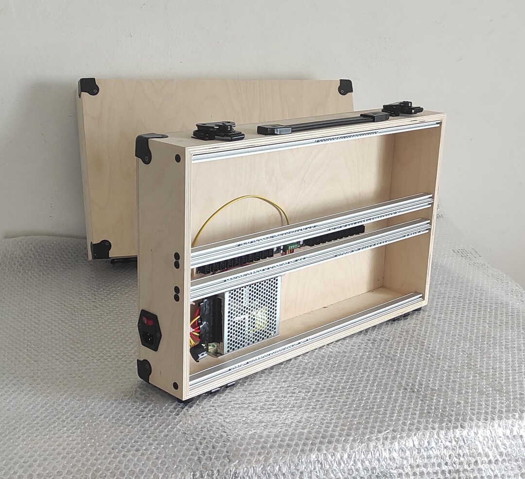 Befaco 7U case 104HP ユーロラックケース ポータブル防水ユーロラックケース、104HP 6U + 1U (7U) - Etsy 日本