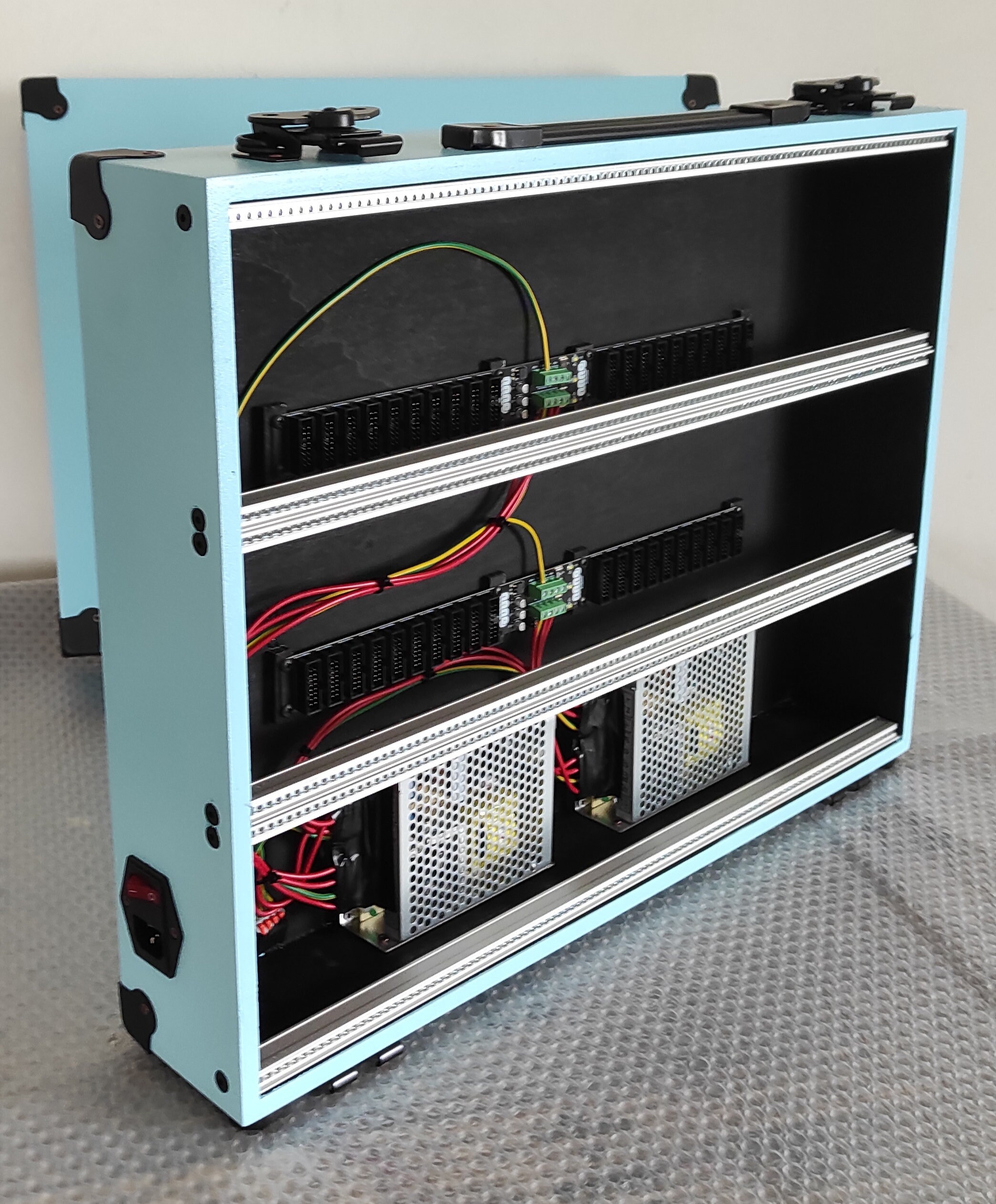 Eurorack Case 9u 104 Hp Portable Powered Chosable Color