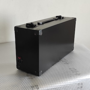 Portable eurorack case 6u unpowered black 104 hp