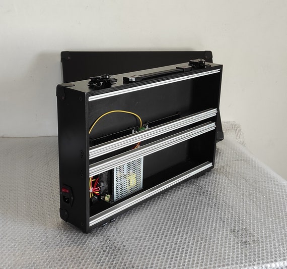 Befaco 7U case 104HP ユーロラックケース ポータブル ユーロラック ケース 7u 駆動 104 hp ブラック