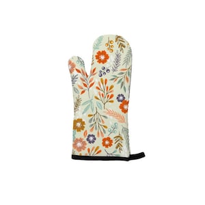 Oven Mitt with Black Detail Blank for Sublimation Five Pack