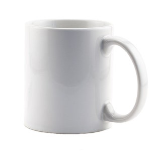 Rhinocoat White 11oz (36/CS) or 15oz (24/CS) White Mug for Sublimation