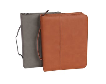 7.68" X 9.45" Faux Leather Bible Cover