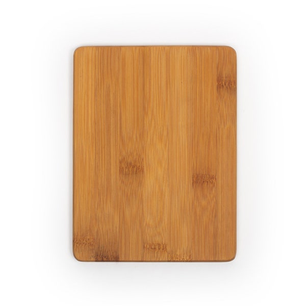 Blank 8" x 6" x .43" Bamboo Cutting Board (No Handle) for Engraving